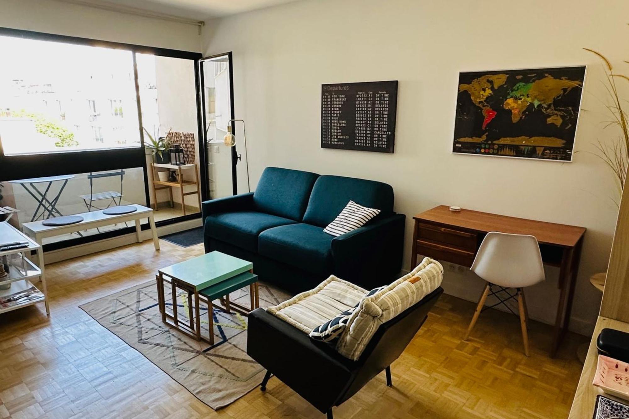 Appartement Charming T2 With Balcony Near The Bastille Paris